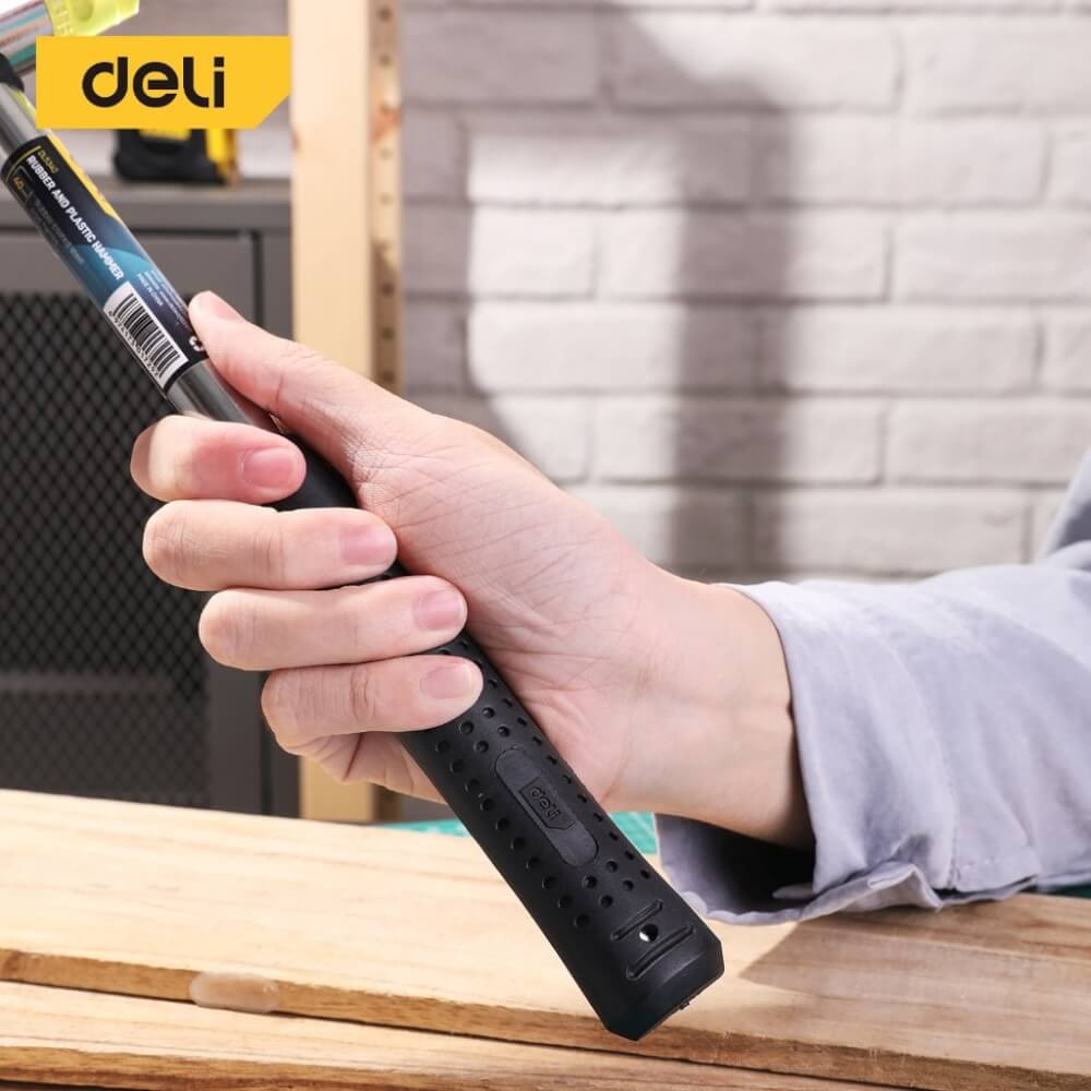 ค้อนยาง DELI DL5330-SL-01 30มม สีเหลือง_3